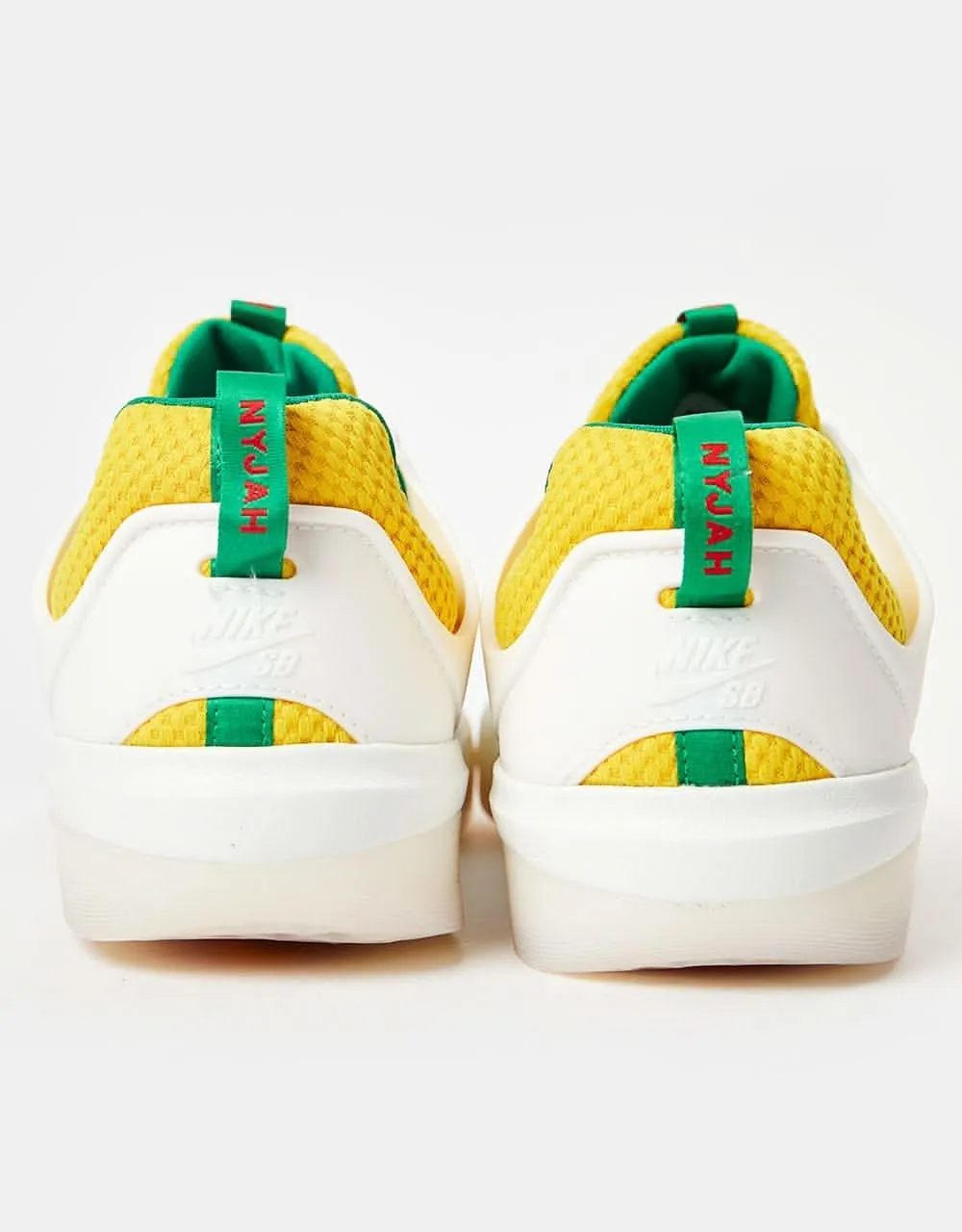 Ortholite Asics Shoes Nike SB Zoom Nyjah 3 Premium Skate Shoes - Summit White/Black-Tour Yellow