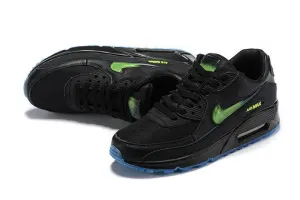 Limited Edition Asics Shoes Nike Wmns Air Max 90 'Black Green' Shoes Sneaker Sale Men Size US 7-11