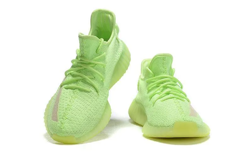 Adidas Sneakers Shoes Adidas YEEZY BOOST 350 V2 GID 'Glow' Shoes Men Women Sneaker !!! CYBER MONDAY SALE !!!