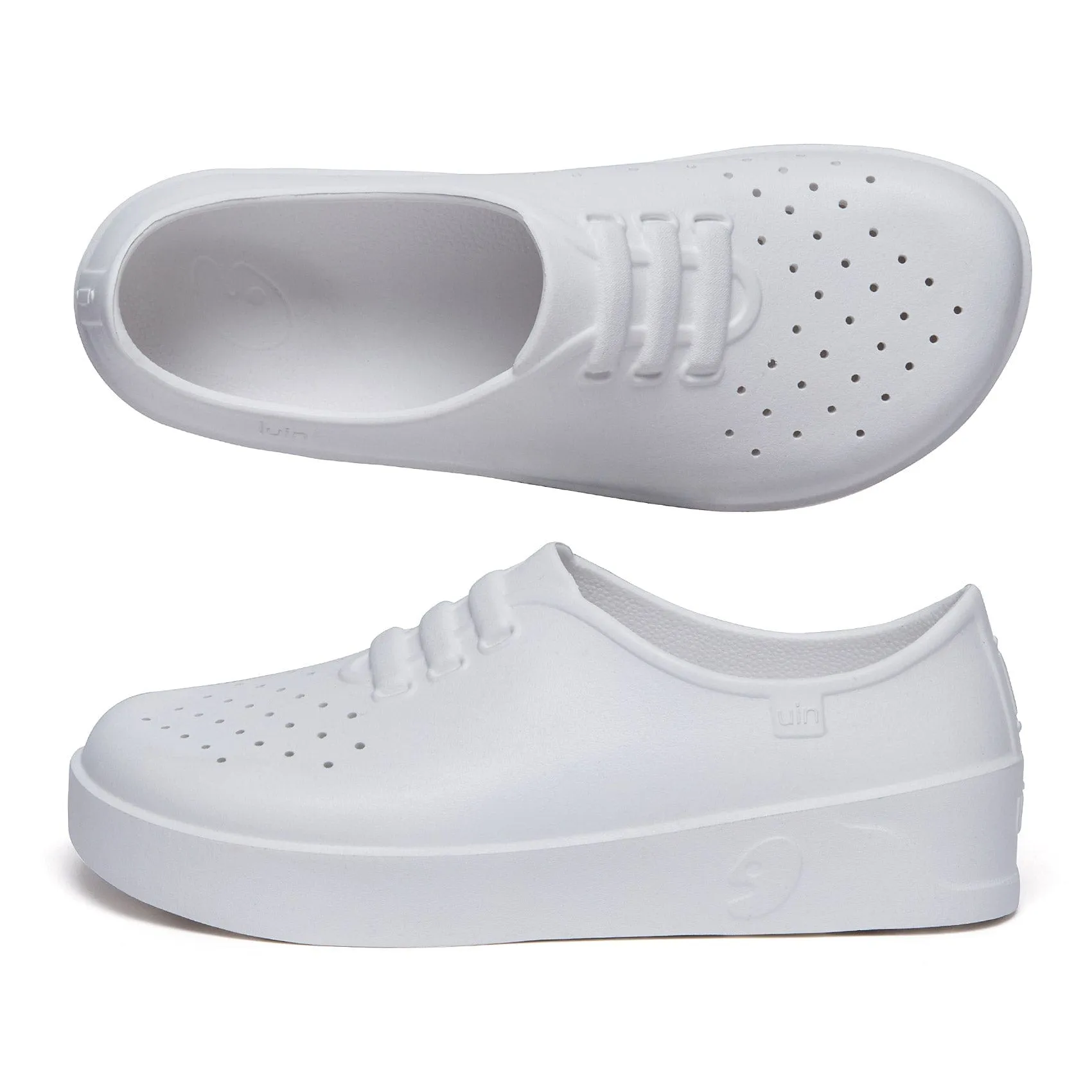 White Leather Slip On Pure White Tenerife II Women