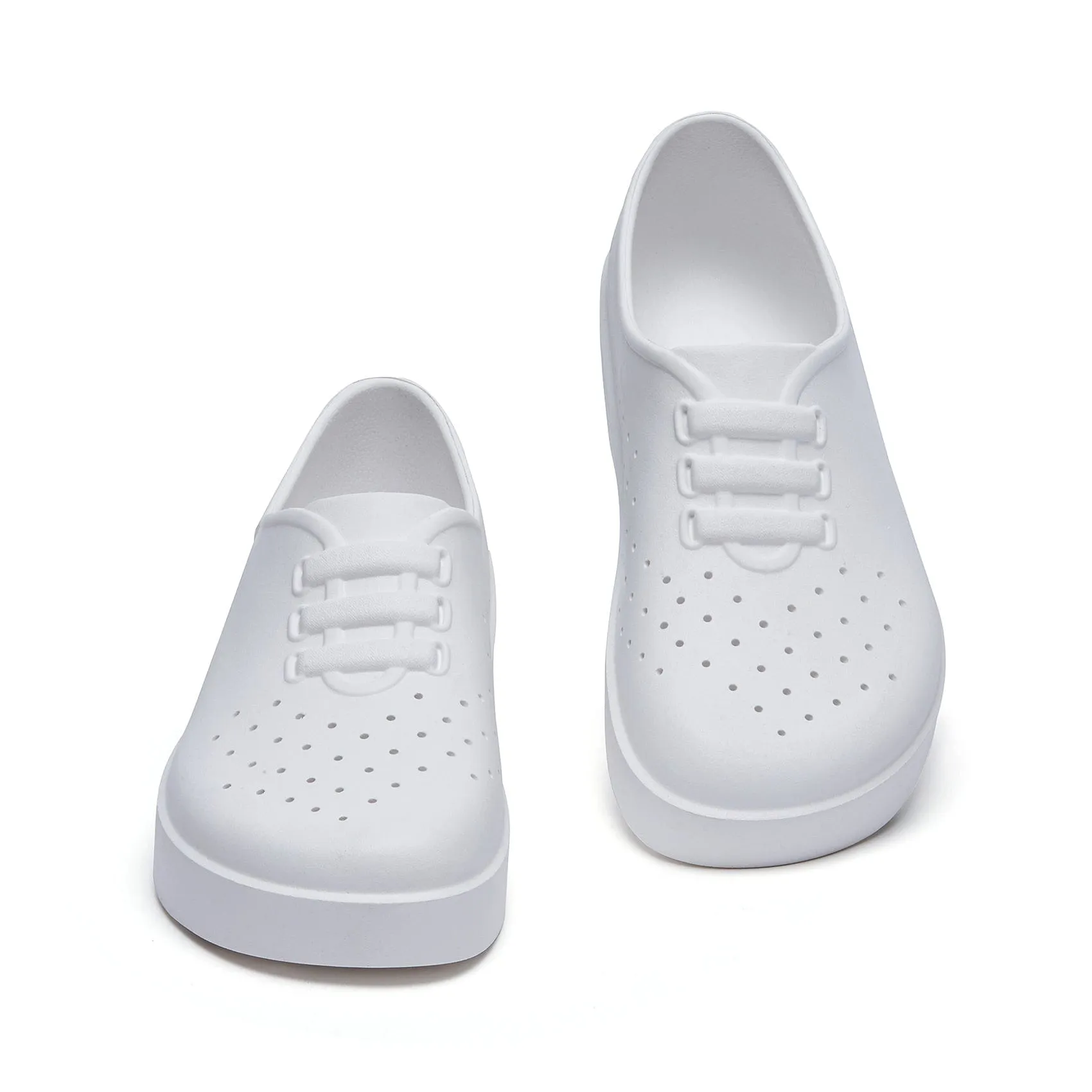 Pure White Tenerife II Women Best Slip On Sneakers For Narrow Feet
