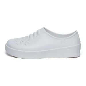 S&s Slash Cut Slip Ons Pure White Tenerife II Women