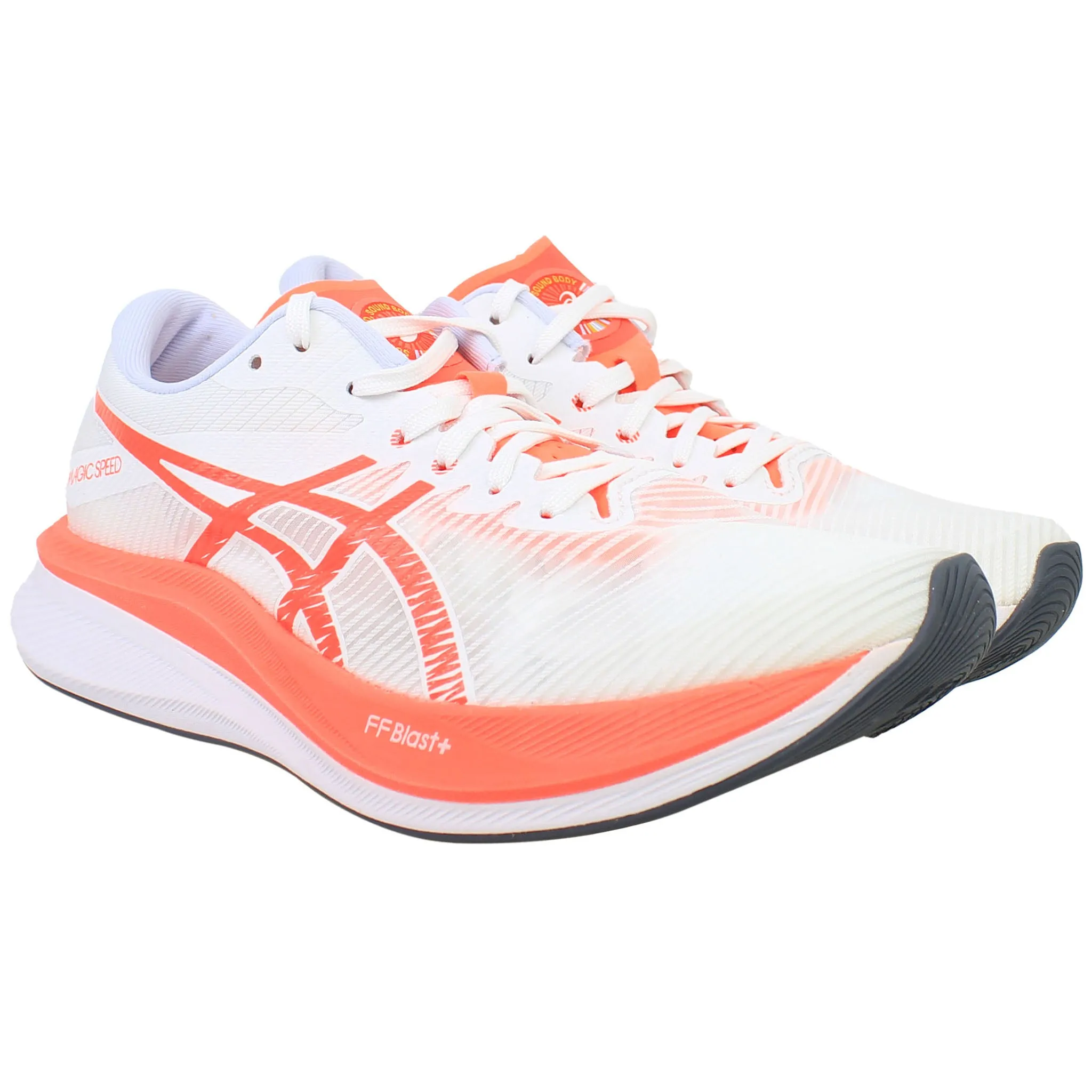 Asics Magic Speed 3 Womens White Running Shoes Asics Volleyball Shoes Singapore