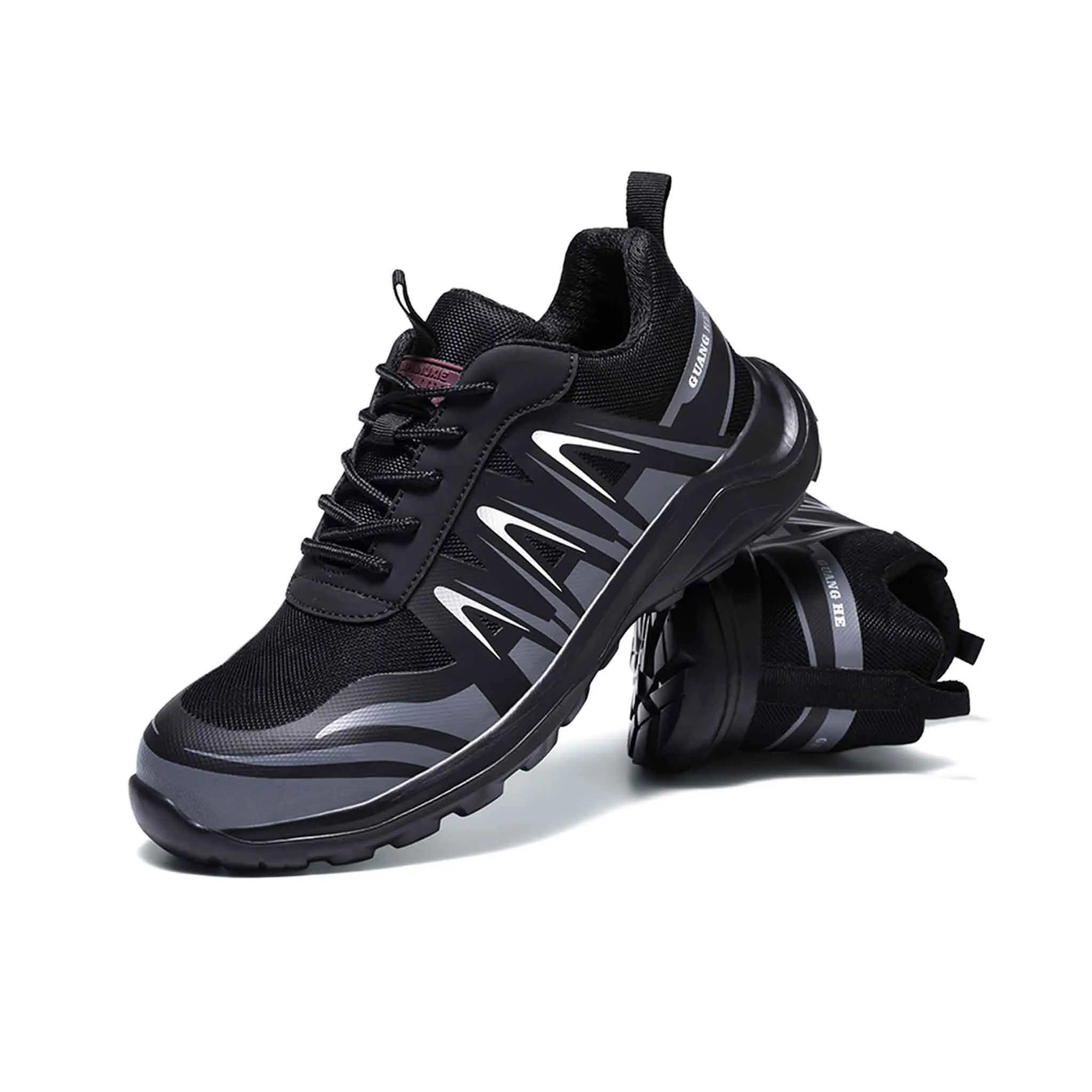 Steel Toe Square Toe Work Boots Women's Steel Toe Sneakers - Durable & Wear-Resistant | B262