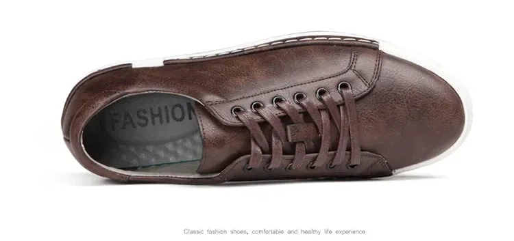 Men Leather Casual Shoes Men Sneakers  Autumn Brand Mens Suede Shoes Comfortable Flat Male Footwear Zapatillas Hombre 2024