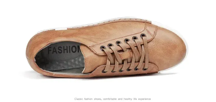 Best  Men Leather Casual Shoes Men Sneakers  Autumn Brand Mens Suede Shoes Comfortable Flat Male Footwear Zapatillas Hombre 2024