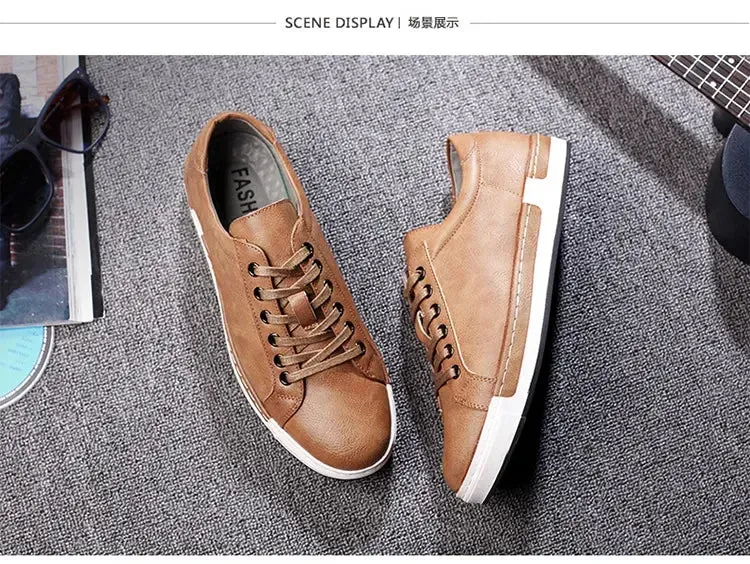 Men Leather Casual Shoes Men Sneakers  Autumn Brand Mens Suede Shoes Comfortable Flat Male Footwear Zapatillas Hombre 2024 Mesh Flat Shoes