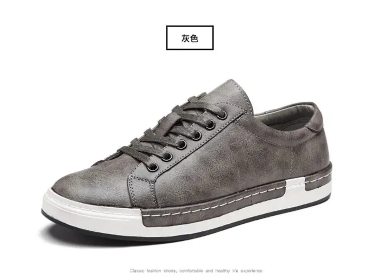 Men Leather Casual Shoes Men Sneakers  Autumn Brand Mens Suede Shoes Comfortable Flat Male Footwear Zapatillas Hombre 2024