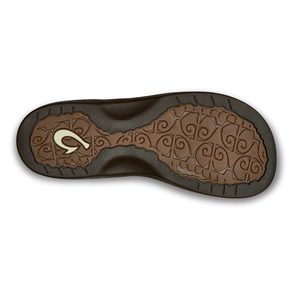 Support Insoles For Sandals 'Ohana Woman's Beach Sandals - Dark Java