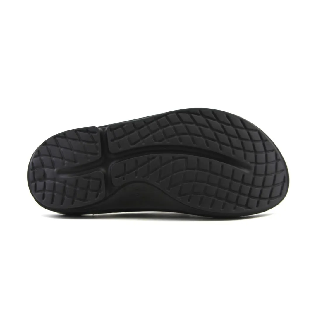 Faux Fur Slide Sandals OOFOS OOAHH LUXE