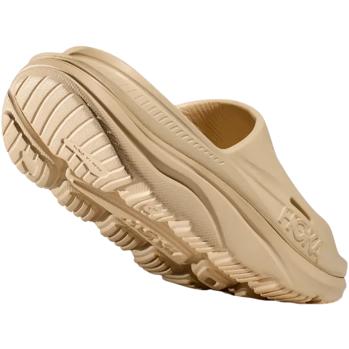 Flat Red Sandals Ora Recovery Slide 3