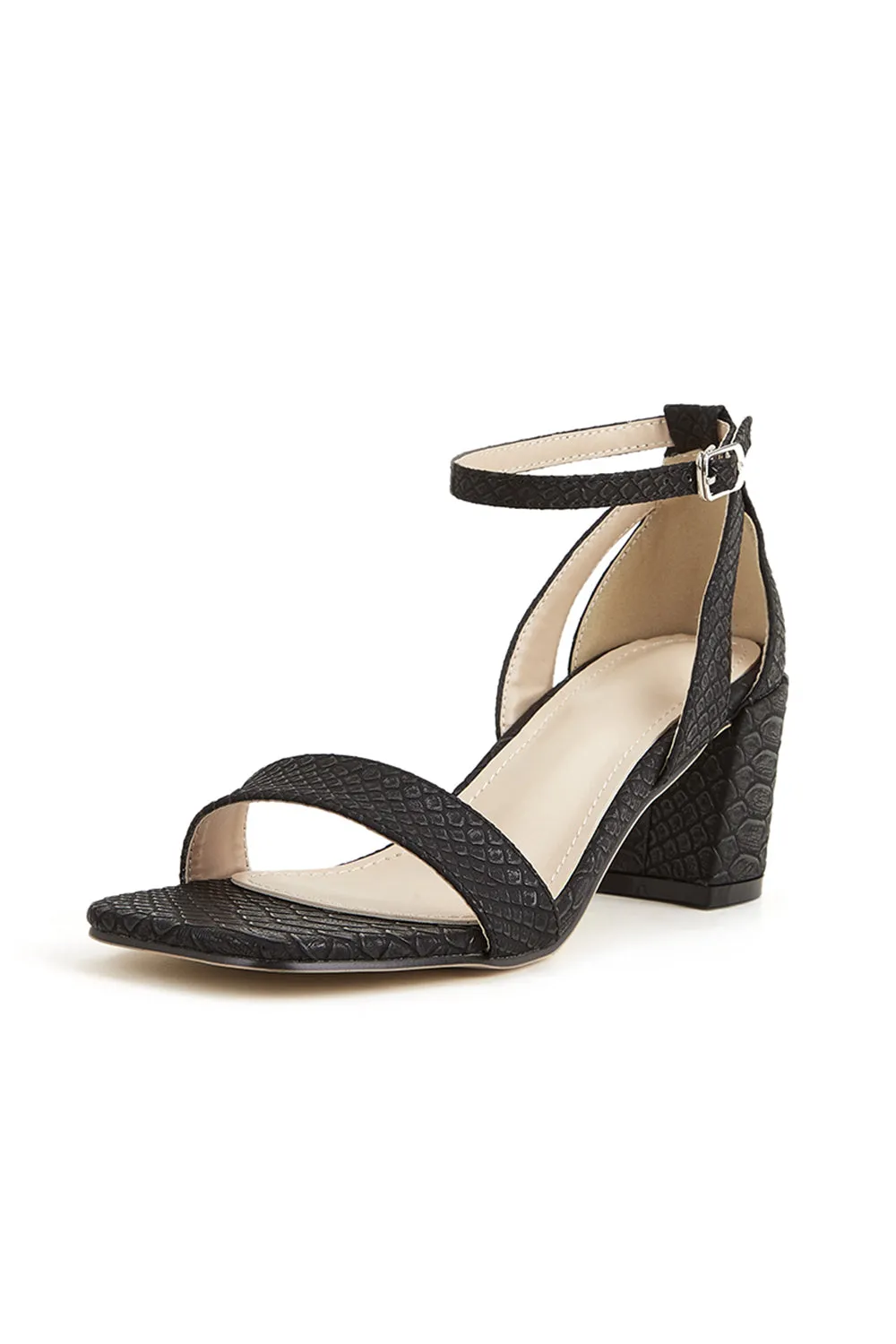 Sandals For Size 15 Outdoor Peep Toe Chunky Heel Shoes With Ankle Strap