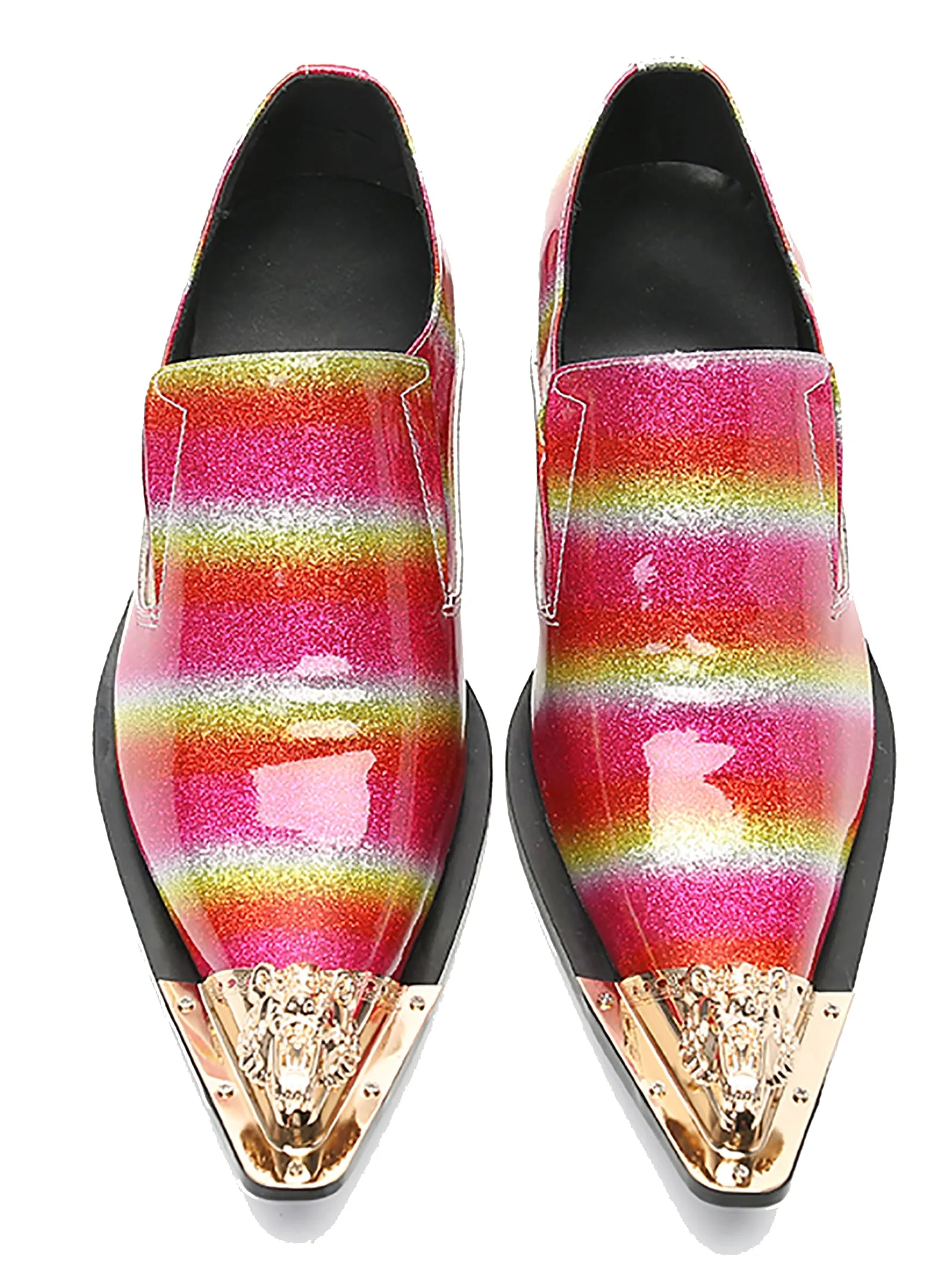 Composite Toe Lightweight Work Boots Men's Metal Tip Slip On Western Loafer