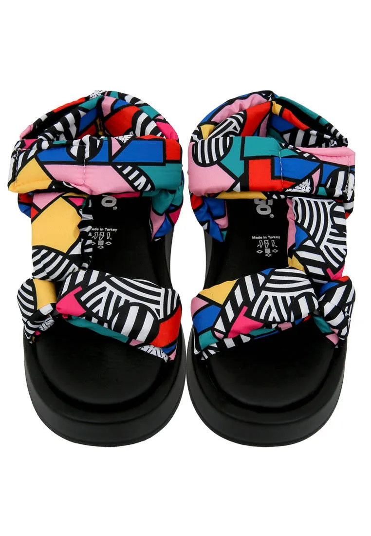 Painting in Harmony | Mellow Sandals Strappy Heeled Sandals