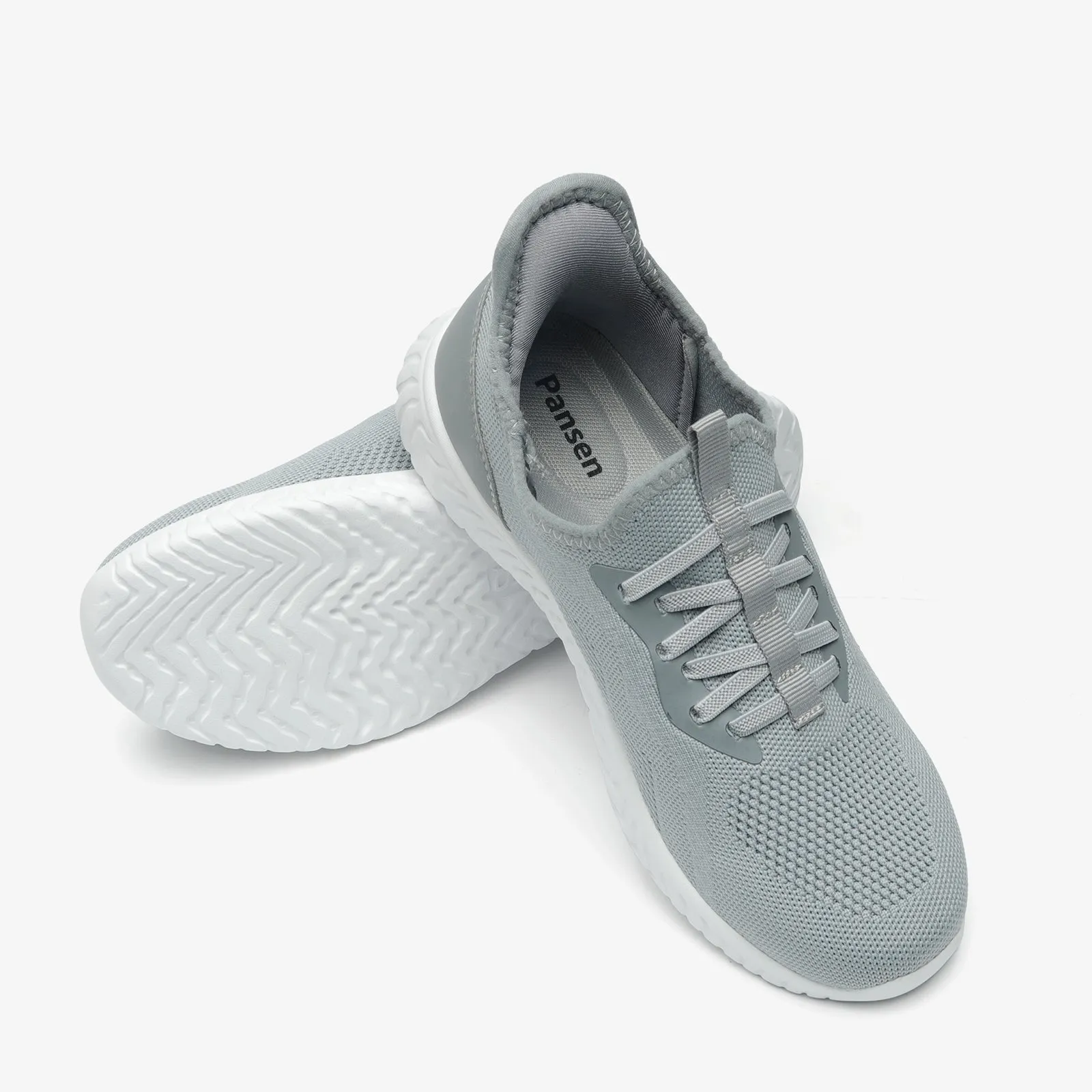 Gowalk Sneakers Pansen Slip ins Hands Free Slip On Sneakers Womens Orthopedic Shoes for Plantar Fasciitis Relief