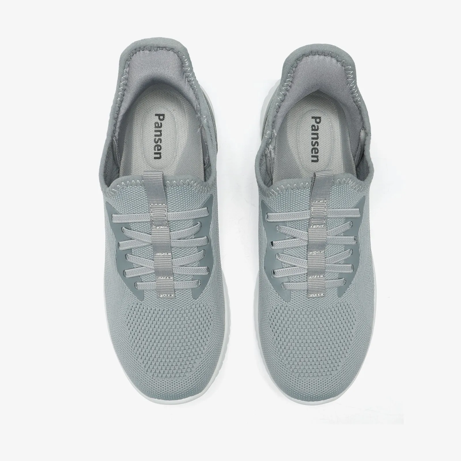 Pansen Slip ins Hands Free Slip On Sneakers Womens Orthopedic Shoes for Plantar Fasciitis Relief Wide Slip On Sneakers