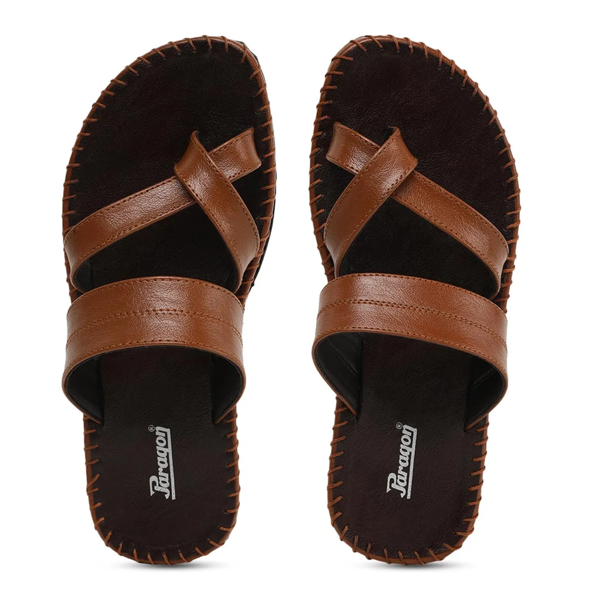 Paragon K2002G Men Stylish Sandals | Comfortable Sandals for Daily Outdoor Use | Casual Formal Sandals with Cushioned Soles Casual Dress Slip On Shoes