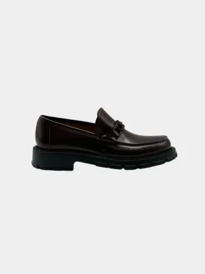Alligator Skin Loafers Patent Leather Loafers