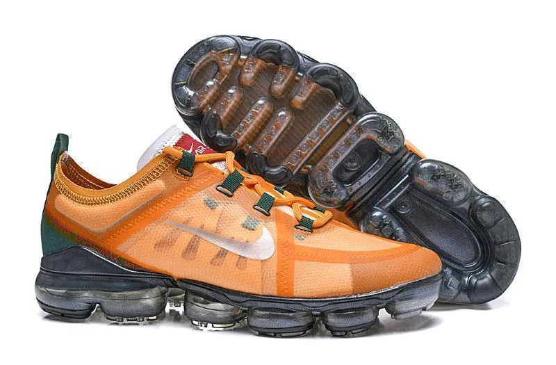 Nike Air Vapormax 2019  'Orange' Shoes Sneakers Men Women Sale Size US 7-11 Best Cheap Asics Running Shoes