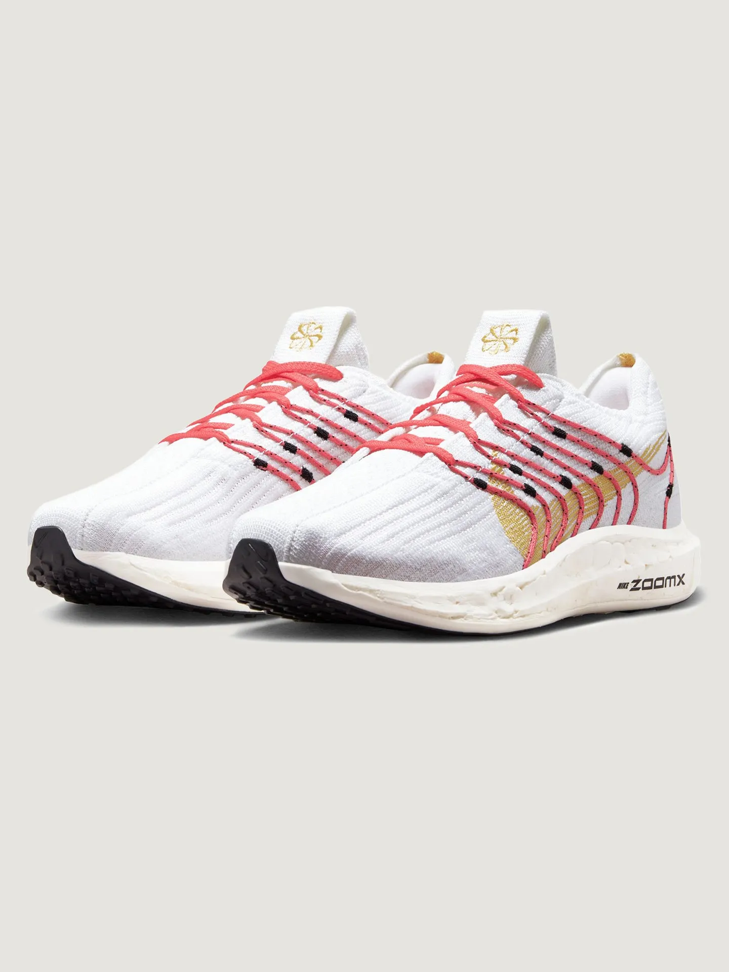 Pegasus Turbo Next Nature - White/Topaz Gold-Sea Asics Split Tongue Shoes