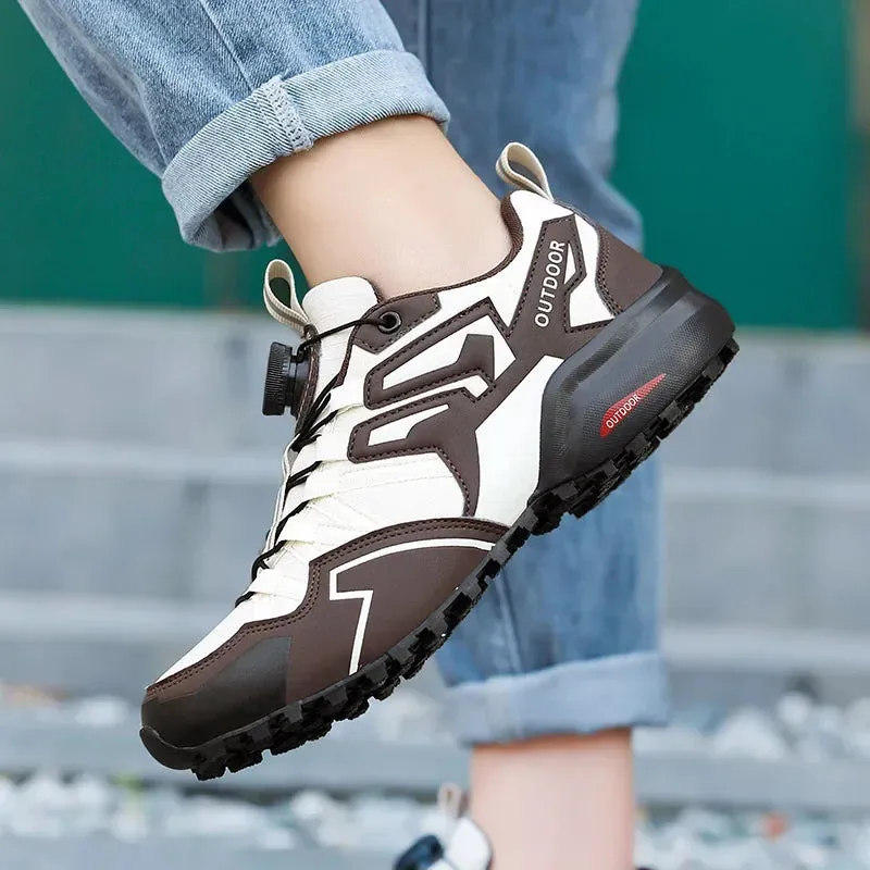 Crown Vintage Shoes Flats 2025 Flat Cycling Shoes Men Zapatillas Ciclismo MTB Bike Riding Shoes Motorcycle Shoes Bicycle Shoes Hiking Sneakers Male