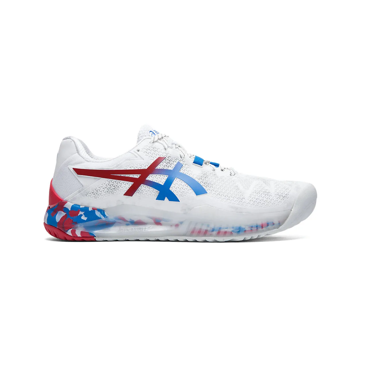 Asics Onitsuka Tiger Running Shoes Asics Gel Resolution 8 Retro Tokyo White Womens Tennis Shoes
