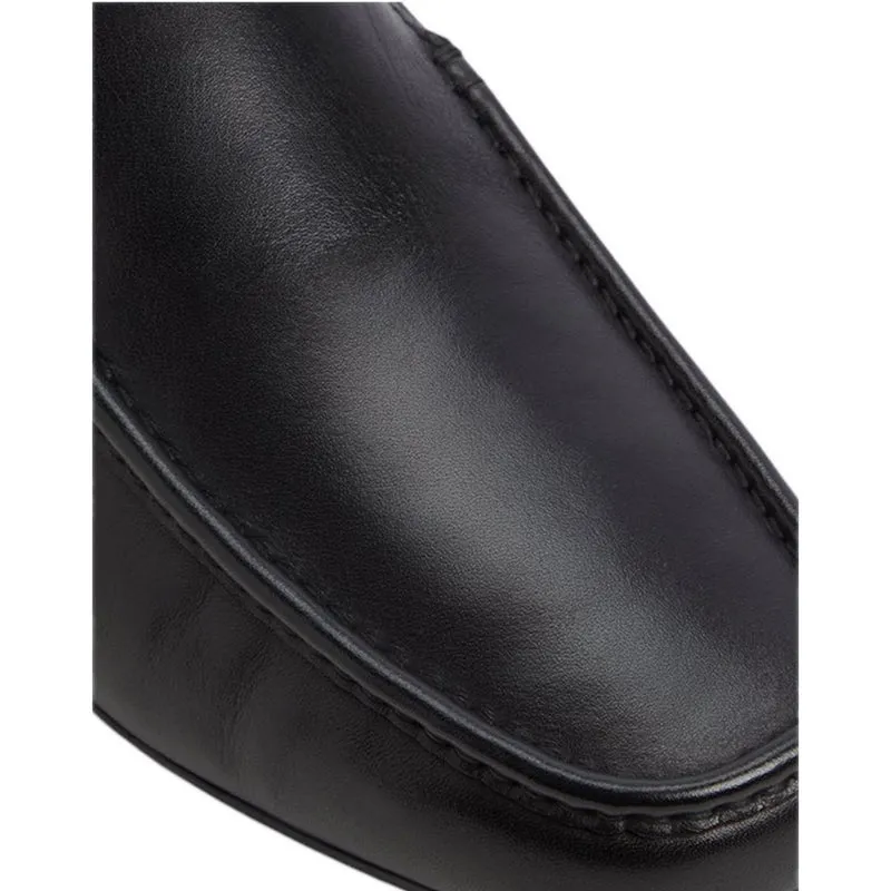 Custom Slip Ons EDERRAC SLIP ONS - BLACK