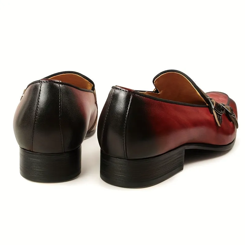 Ruched Loafers Dress Shoes For Formal Events | Men's Formal Luxury Footwear