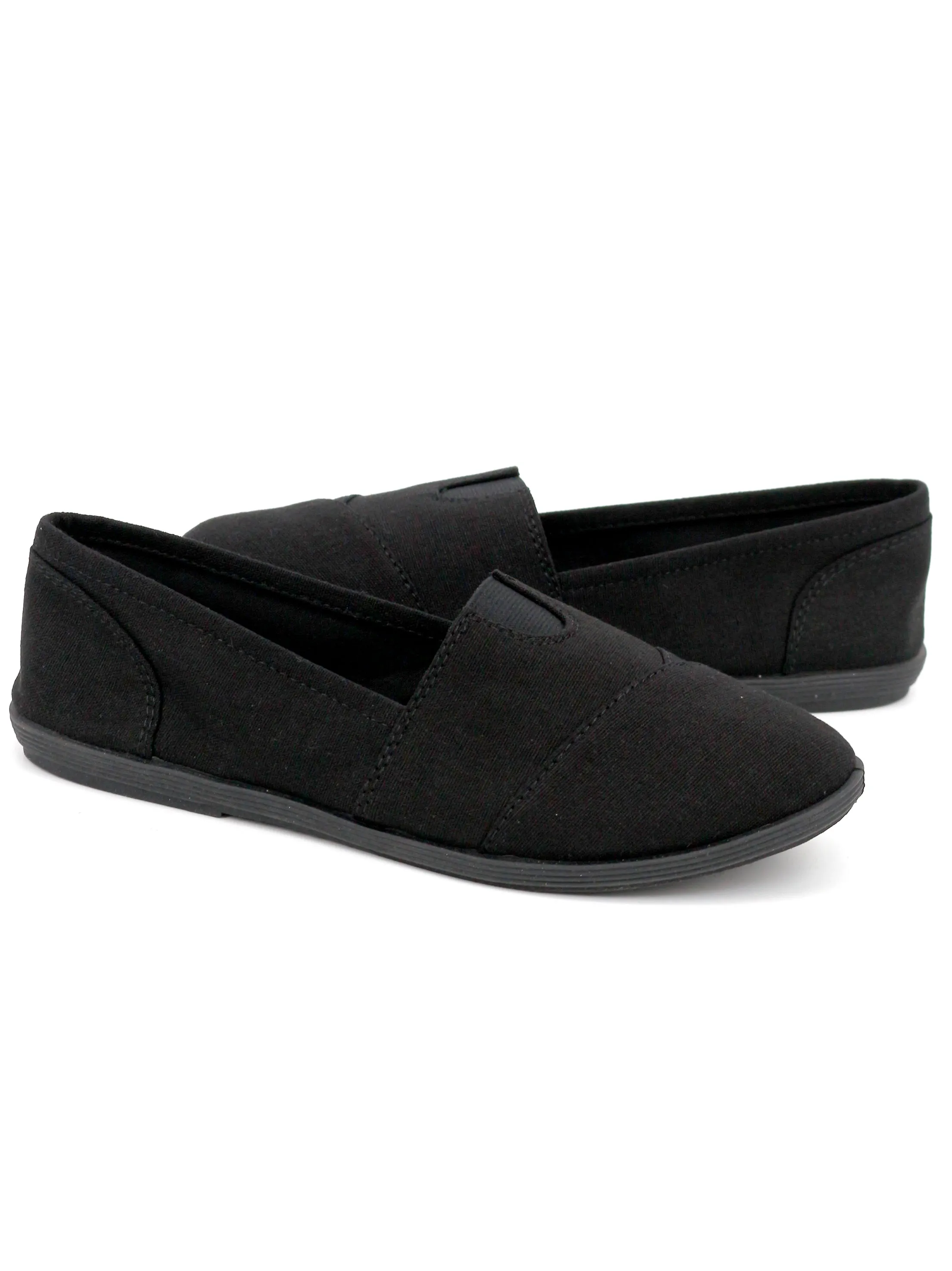 Women's Slip On Casual Shoes,Black Insoles For Flat Shoes