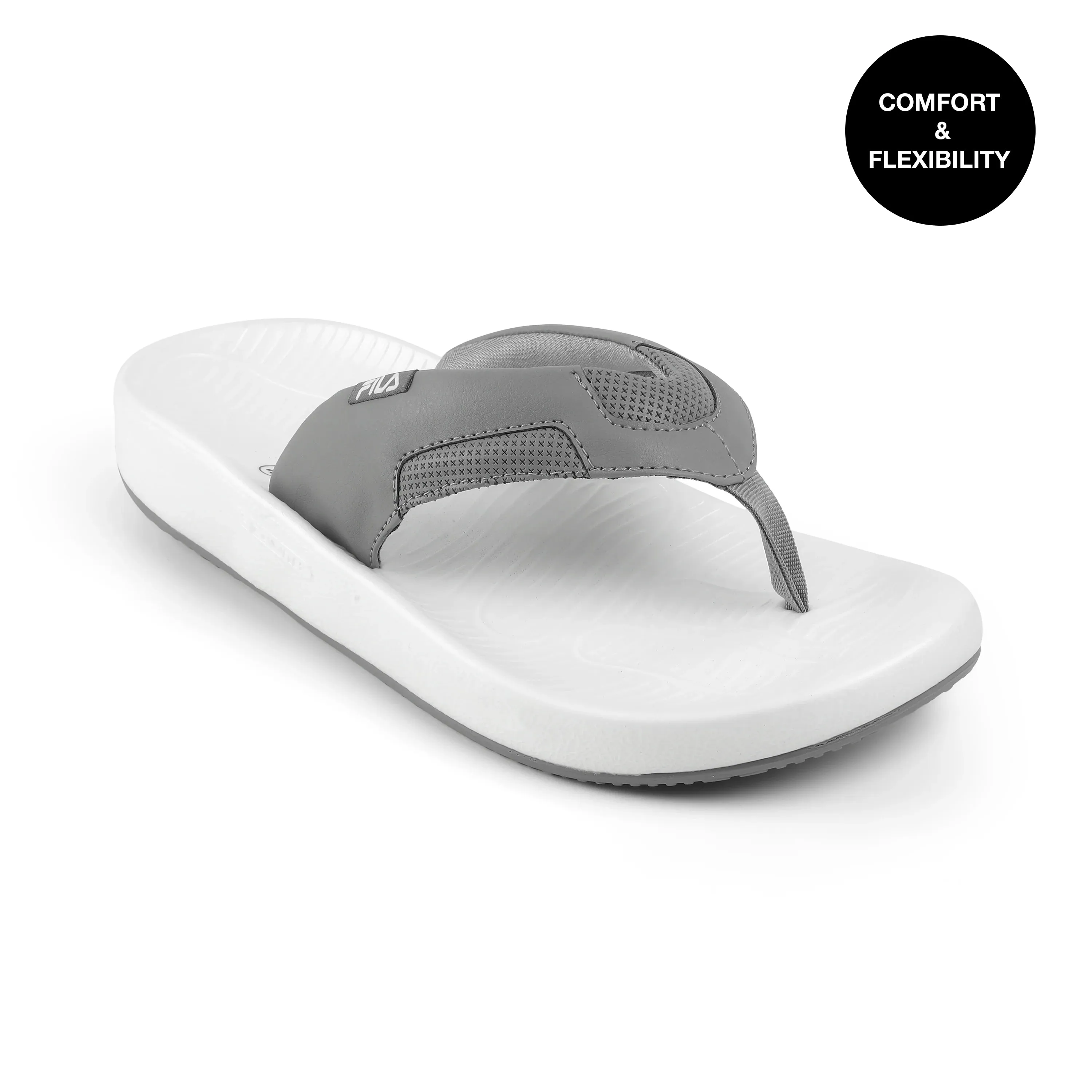 Alo Sandals Fila Men Grey Ario Dual Thong