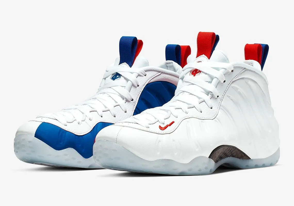 Nike Air Foamposite One Red And Blue Shoes Men Sneaker !!! CYBER MONDAY SALE !!! Best Cheap Asics Running Shoes