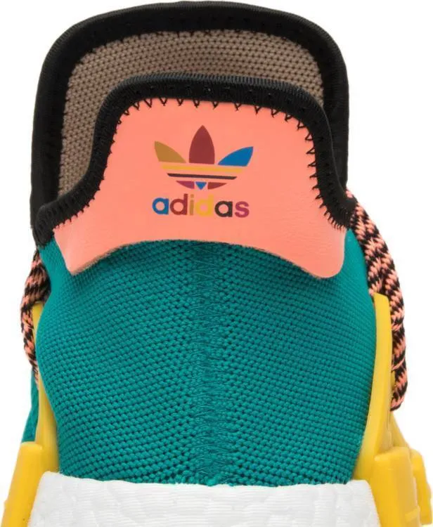 Pharrell x Adidas NMD Human Race 'Sun Glow' Shoes Men Women Sneaker Sale All Size US 7-11 Adidas Court Platform Shoes