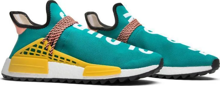 New Shoes Adidas Football Pharrell x Adidas NMD Human Race 'Sun Glow' Shoes Men Women Sneaker Sale All Size US 7-11