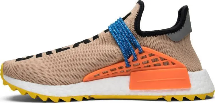 Pharrell x Adidas NMD Trail 'Human Race' Brown Shoes Men Women Sneaker Sale All Size US 7-11 Adidas See Through Shoes