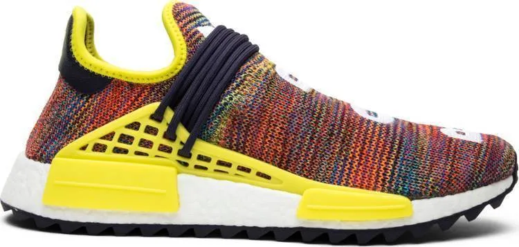 Adidas Shoes Review Pharrell x Adidas NMD Trail 'Human Race' Multicolor Shoes Men Women Sneaker Sale All Size US 7-11