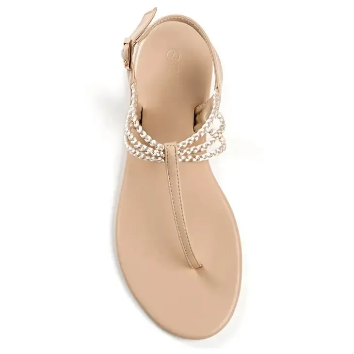 Driving Loafers Plaka Rappel Flat Thong Sandals