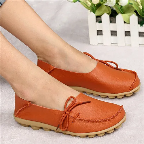 Loafers Zerogrand Plus size women shoes fashion soft Leather women flats slip on Autumn women shoes  casual  Comfort loafers Female shoes SDT179