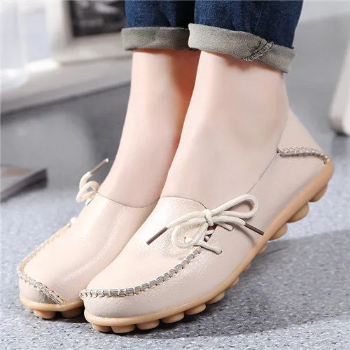 Nice Penny Loafers Plus size women shoes fashion soft Leather women flats slip on Autumn women shoes  casual  Comfort loafers Female shoes SDT179