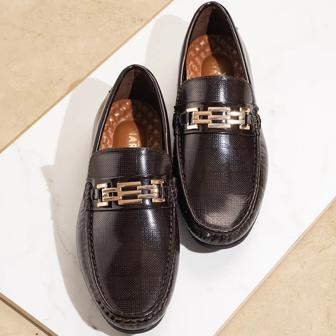 Marito - OMOH BROWN Hush Puppies Suede Loafers