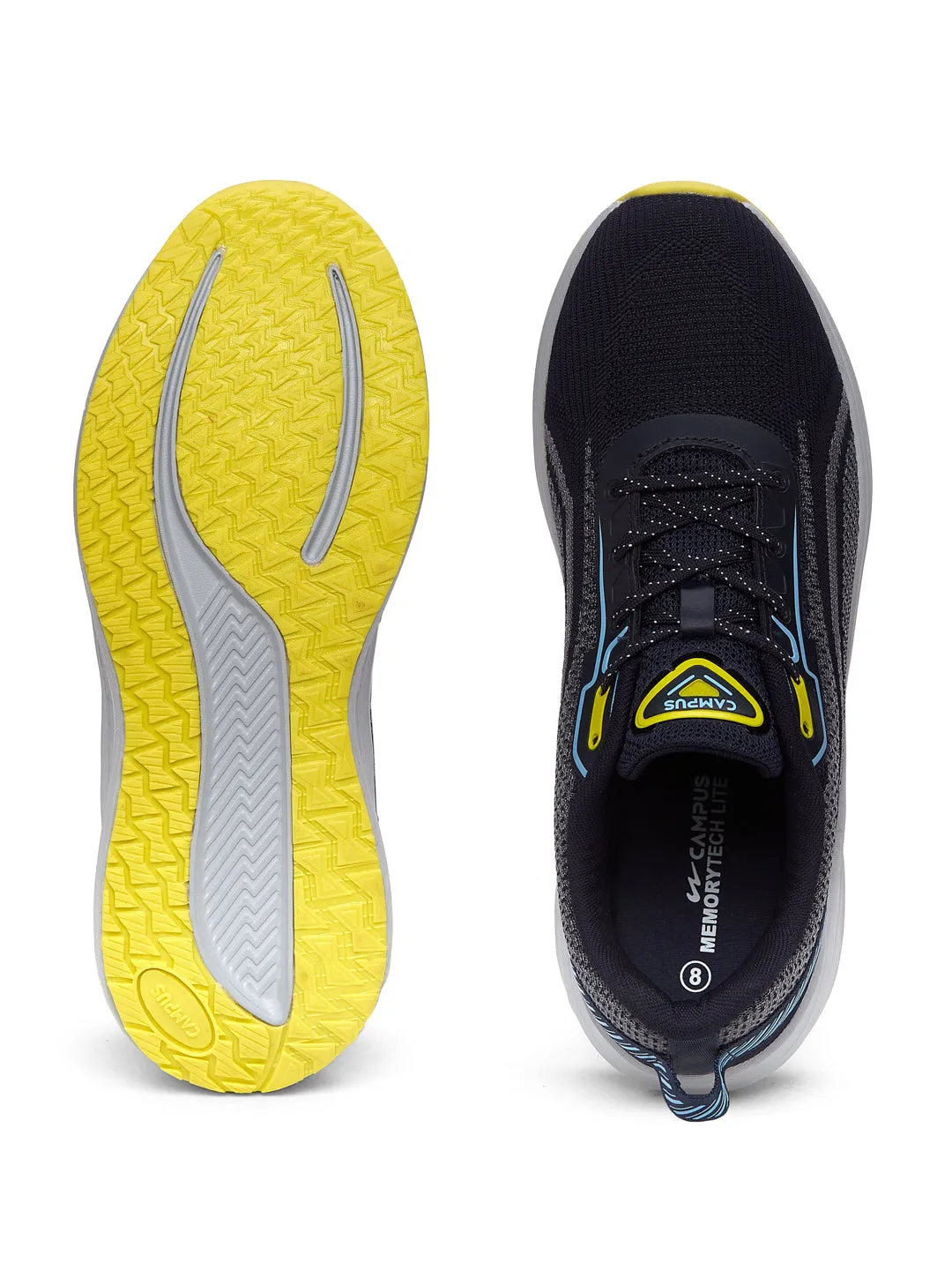 Running Shoes For Flat Footed PLUSH Navy Men's Running Shoes