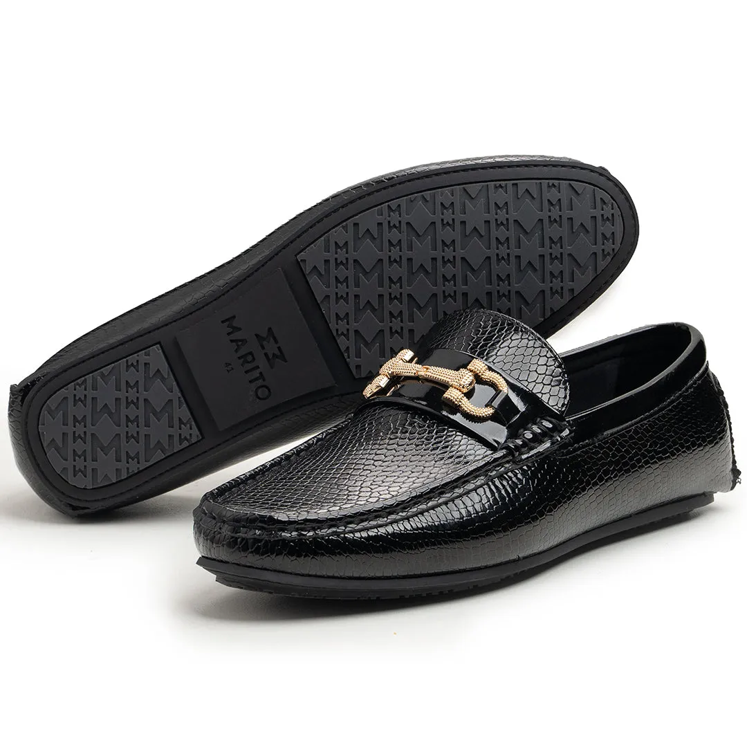 Marito - OSREY BLACK Christian Louboutin Velvet Loafers