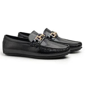 Marito - OSREY BLACK Loafers With Gold