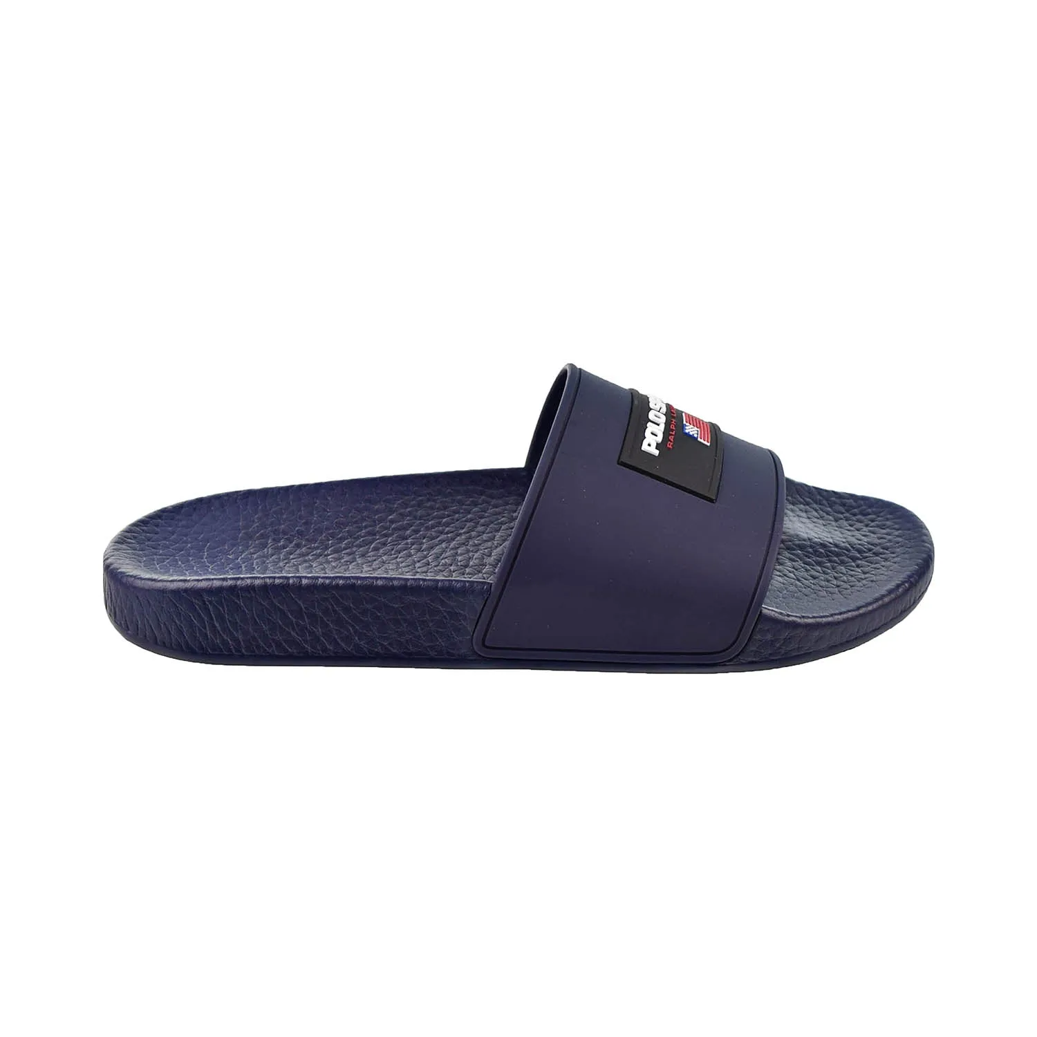 Polo Ralph Lauren Sport Men's Slides Navy Good Feet Slippers