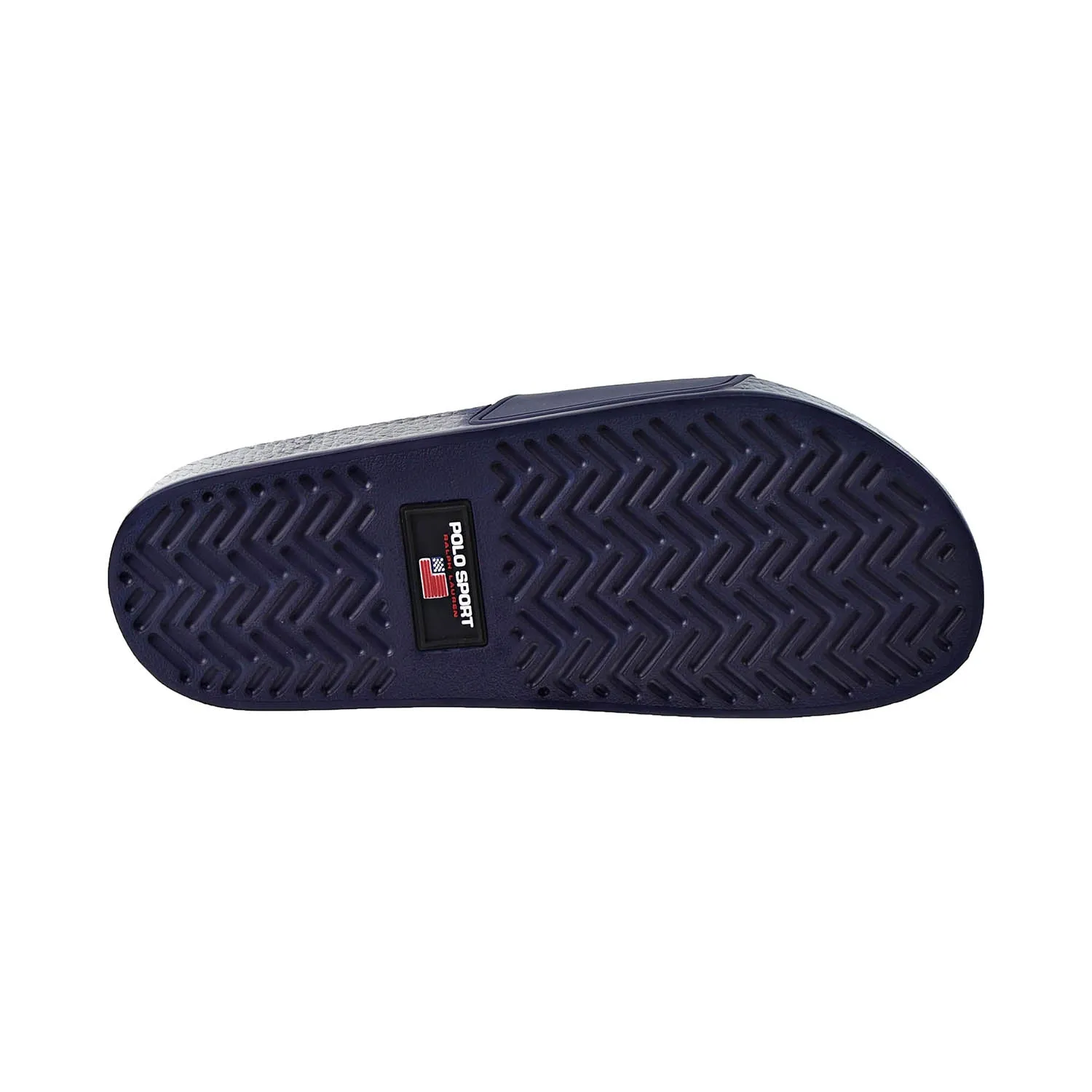 Polo Ralph Lauren Sport Men's Slides Navy Plants For Sale