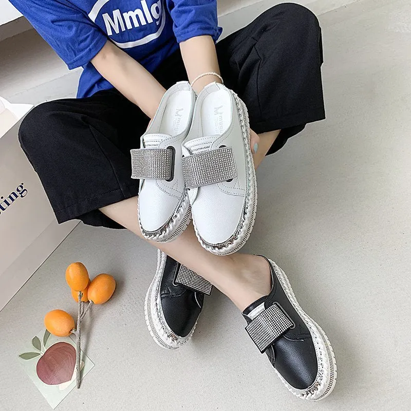 Nanccy Fashionable Casual  Velcro Slippers Best Cowboy Steel Toe Work Boots