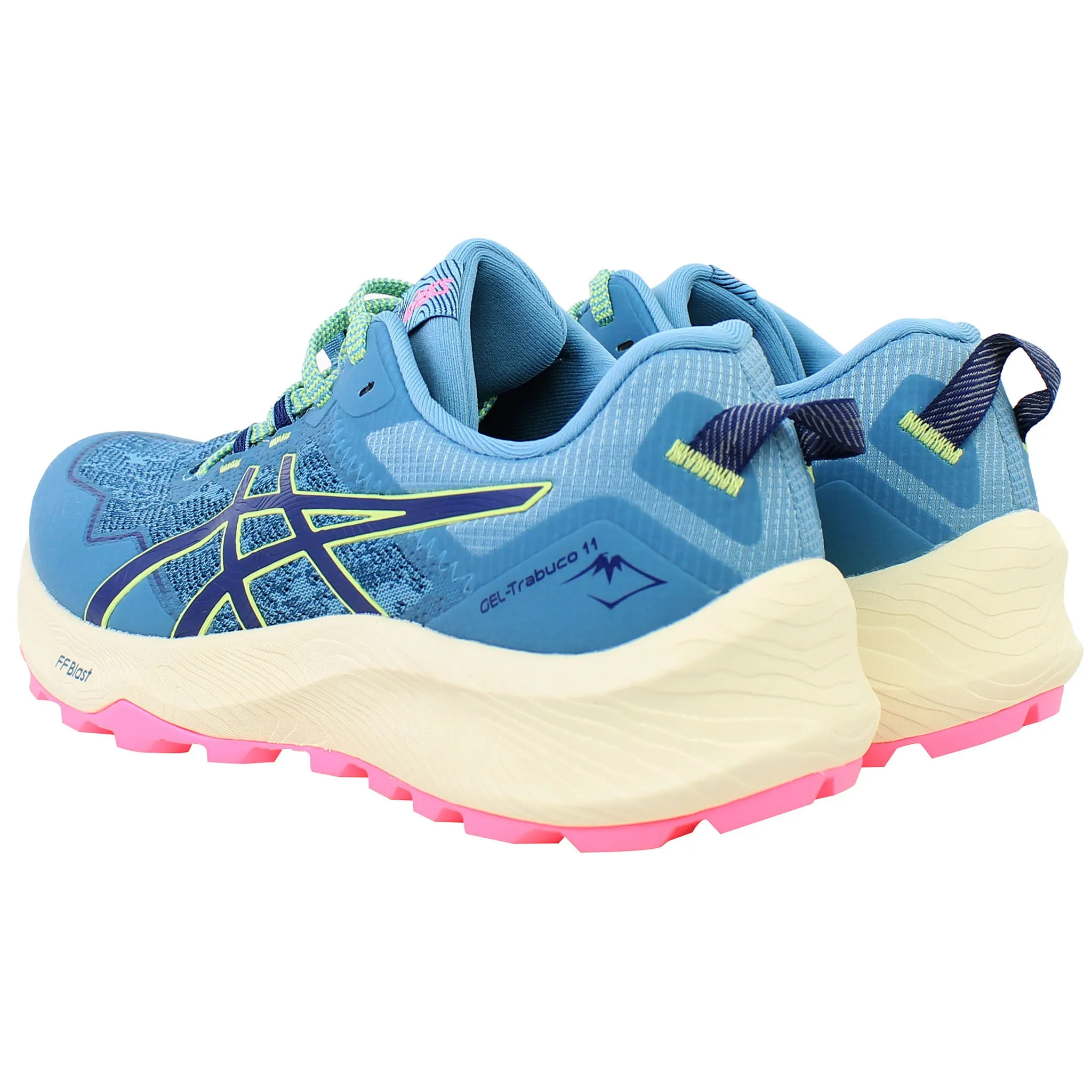 Asics Gel-Trabuco 11 Womens Blue Running Shoes Asics Metrolyte Walking Shoes