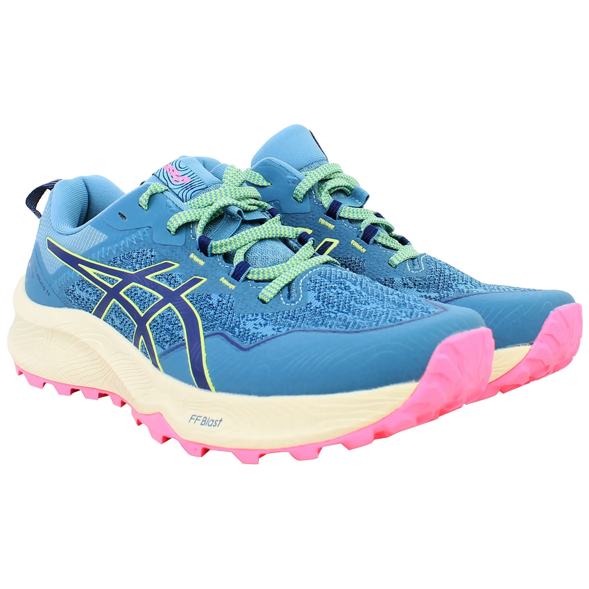 Asics Cheer 8 Cheerleading Shoes Asics Gel-Trabuco 11 Womens Blue Running Shoes