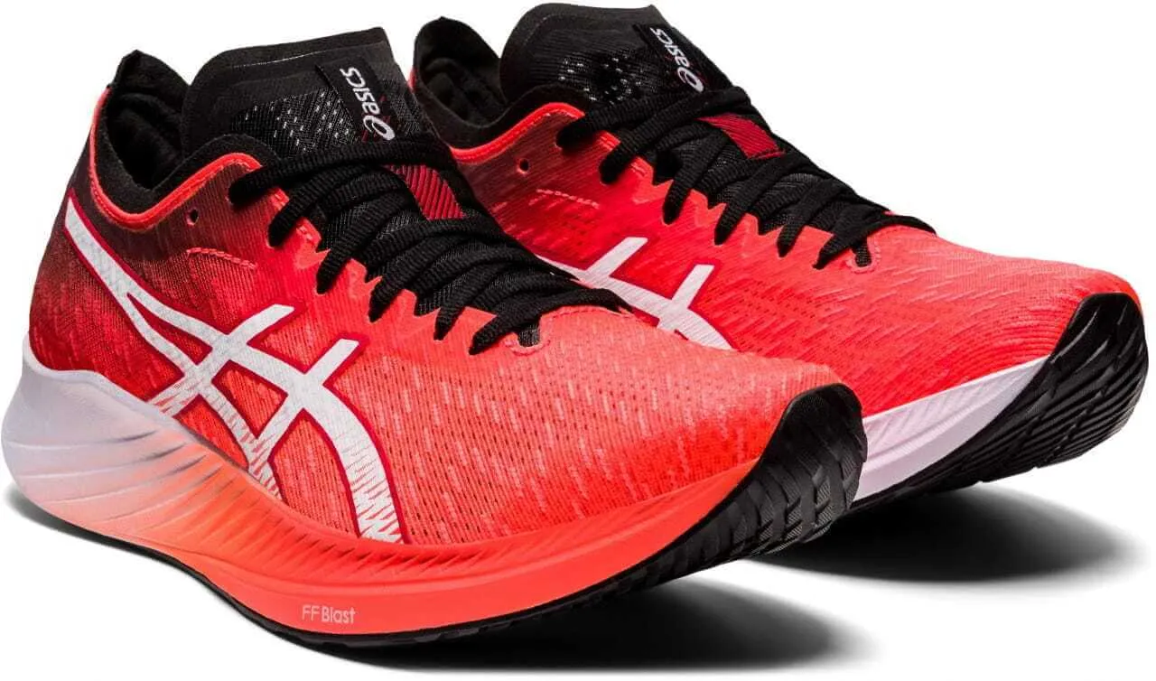 Shoes Like Asics Nimbus Asics Womens Magic Speed Neutral Running Shoes - Sunrise Red/White