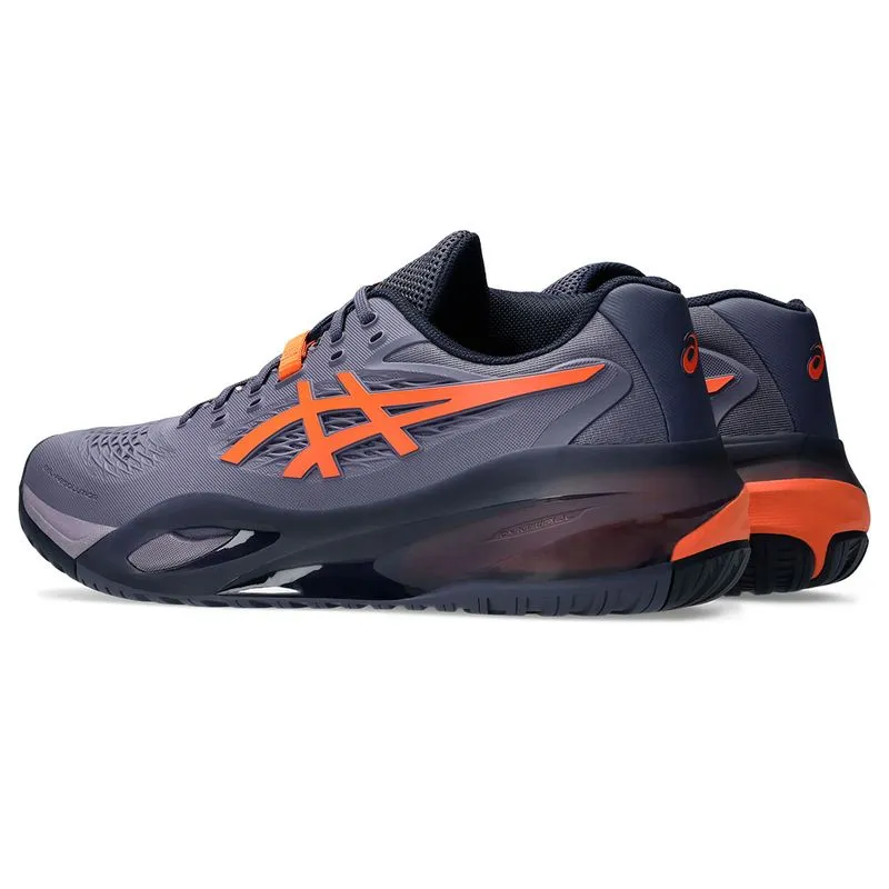 Asics Gel Zaraca 4 Running Shoe Asics Men's Gel Resolution X Purple and Orange