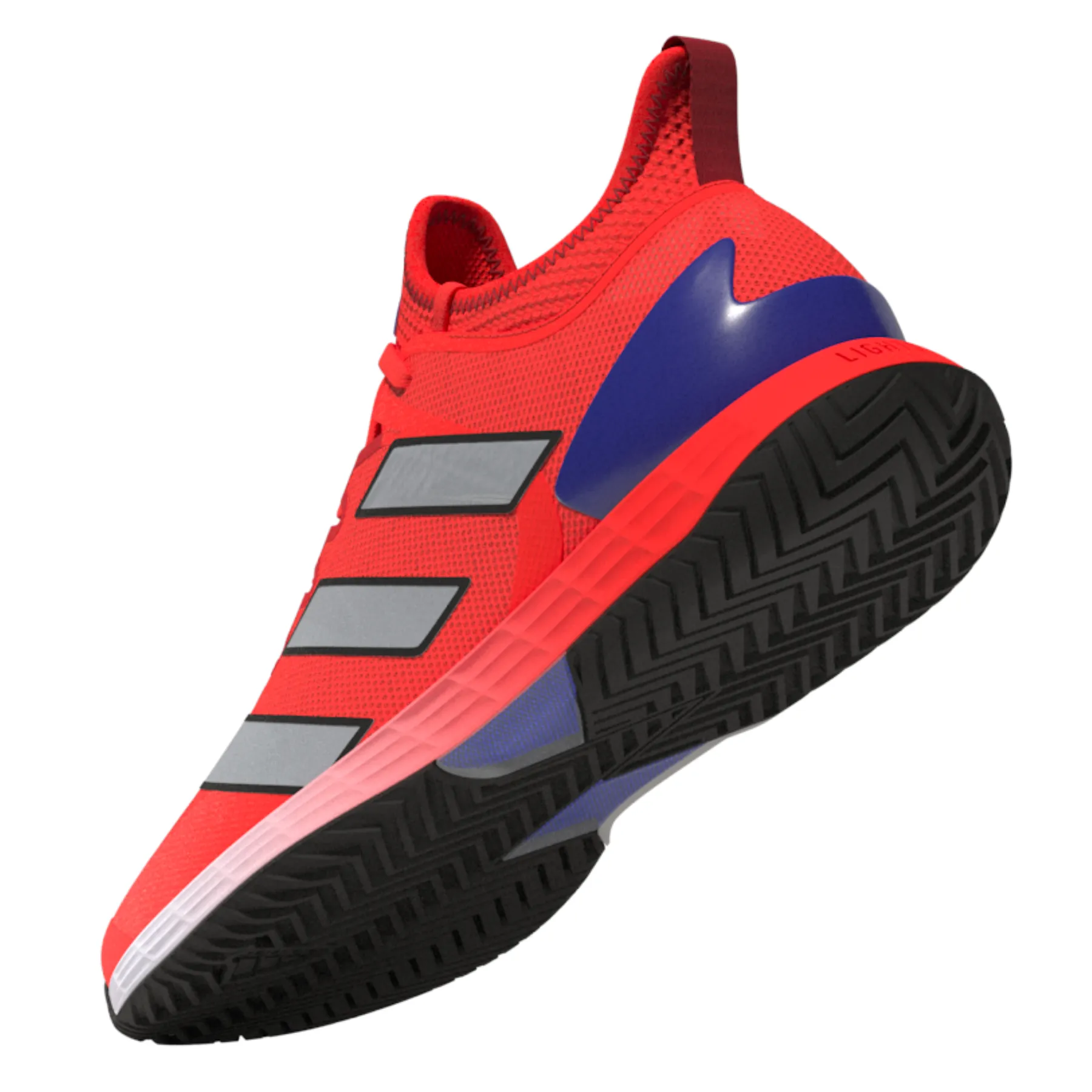 Adidas Race Walk Shoes Adidas Performance Adizero Ubersonic 4 Lanza T Men Tennis Shoes - Solar Red